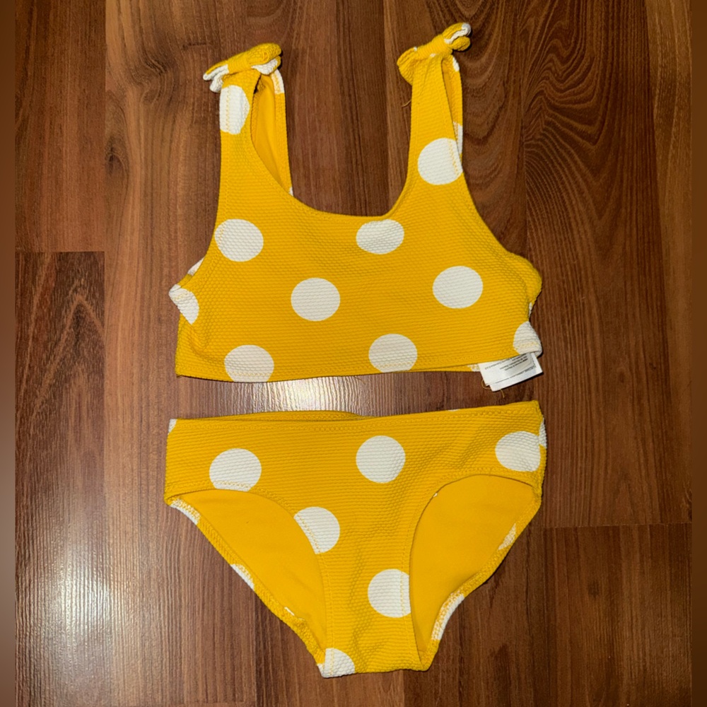 H&M Yellow Bikini with White Dots
3/$20
